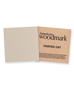 FINISH SAMPLE PAINTED OAT